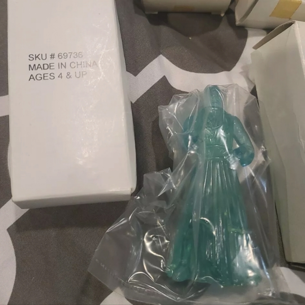 New Kenner 1997 Star Wars Obi Wan Kenobi Figure Clear/green